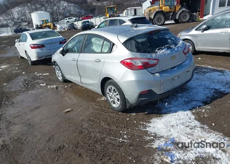 2019 Chevrolet Cruze Ls from USA, damaged, VIN 3G1BC6SM4KS598648